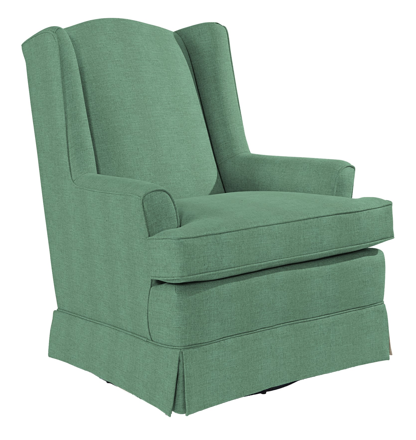 Best Home Furnishings Natasha 7147 Natasha Swivel Glider with Wing Back